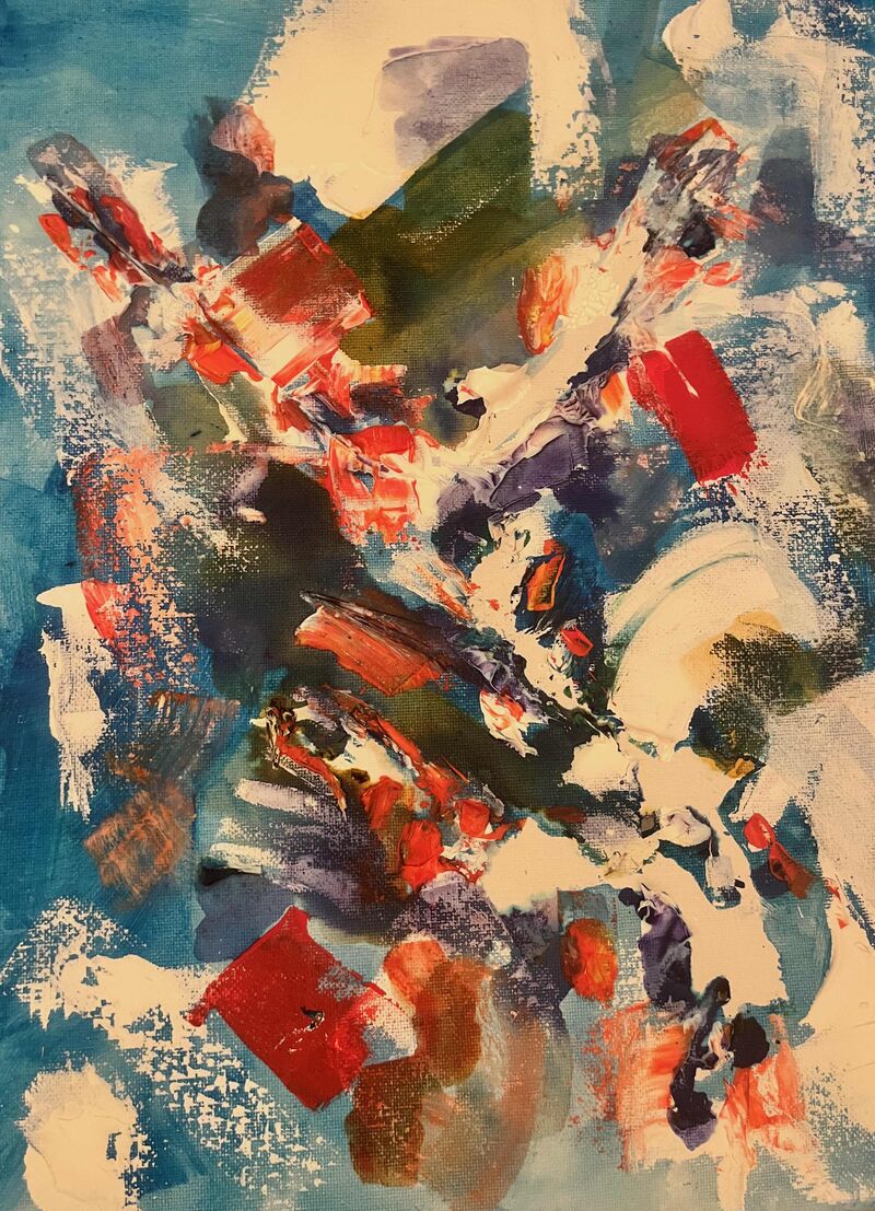 Entropy 3 - a Paintings by Giulia  candotti 
